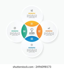 Vektorgrafik-Etikettendesign mit Kreis-Infografik-Schablonendesign und 4-5-6 Optionen oder Schritte. Kann für Prozessdiagramm, Präsentationen, Workflow-Layout, Banner, Flussdiagramm, Infografik verwendet werden.