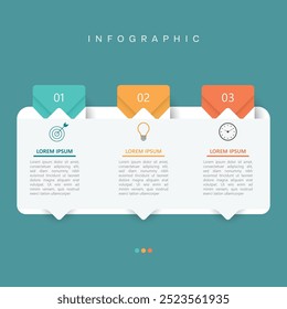 Design de rótulo infográfico vetorial com design de modelo infográfico circular e 4-5-6 opções ou etapas