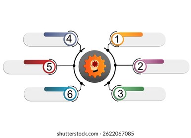Vector infographic label design with circle infographic template design options or steps 1,2,3. Can be used for presentations, workflow layout, banner, infographic, process diagram, flow chart.