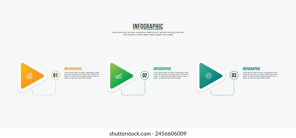 Vector Infographic label design with creative template design and 4-5-6 options or steps. Can be used for process diagram, presentations, workflow layout, banner, flow chart, info graph.