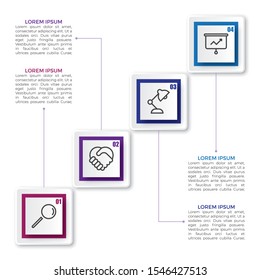 Vector Infographic label design with icons and 6 options or steps. Infographics for business concept. Can be used for presentations banner, workflow layout, process diagram, flow chart, info graph