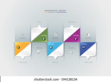 Vector Infographic label design with icons and 5 options or steps. Infographics for business concept. Can be used for presentations banner, workflow layout, process diagram, flow chart, info graph

