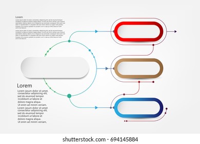 Vector Infographic label design with icons and 5 options or steps. Infographics for business concept. Can be used for presentations banner, workflow layout, process diagram, flow chart, info graph