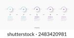 Vector Infographic label design template with icons and 5 options or steps. Can be used for process diagram, presentations, workflow layout, banner, flow chart, info graph.