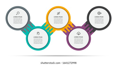 Two Elements Scheme Diagram Infographic Duo Stock Vector (Royalty Free ...