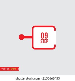 Vector Infographic label design template with icons and 10 options or steps. Can be used for workflow layout, diagram, annual report, web design. Business concept, steps or processes.