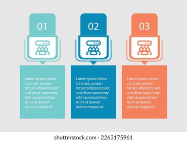 Vector infographic label design template with icons and 4 options or steps. can be used for process