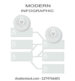 Plantilla de diseño de etiquetas de vectores Infografía con iconos y 6 opciones o pasos. Se puede utilizar para el diagrama de procesos, presentaciones, diseño de flujo de trabajo, banner, diagrama de flujo, gráfico de información.vector