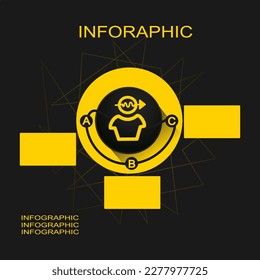 Vector Infographic label design template with icons and 3 options or steps. Can be used for process diagram, presentations, workflow layout, banner, flow chart, info graph.vector