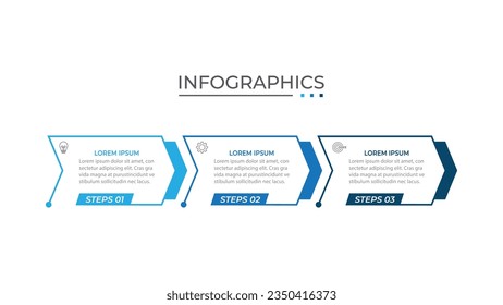 Vector Infographic label design template with icons and 4 options or steps.
