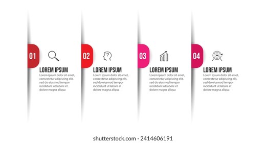 Vector Infographic label design template with icons and 3 options or steps. Can be used for presentation banners, workflow layouts, flow charts, infographics, your business presentations