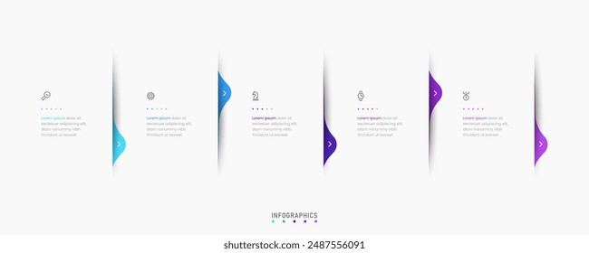 Vector Infographic label design template with icons and 5 options or steps. Can be used for process diagram, presentations, workflow layout, banner, flow chart, info graph.