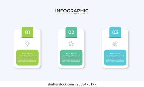 Vector Infographic label design template with icons and 3 options or steps. Can be used for process diagram, presentations, workflow layout, banner, flow chart, info graph
