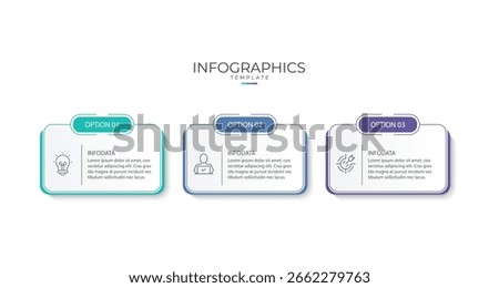 Vector Infographic label design template with icons and 3 options or steps. Can be used for process diagram, presentations, workflow layout, banner, flow chart, info graph.