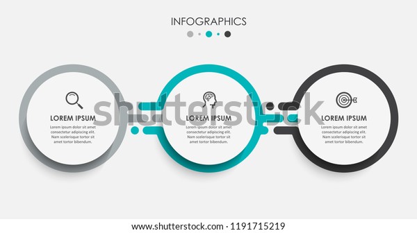 Vector\
Infographic label design template with icons and 3 options or\
steps.  Can be used for process diagram, presentations, workflow\
layout, banner, flow chart, info\
graph.
