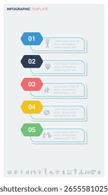 A vector infographic in a minimal style with a clean design.