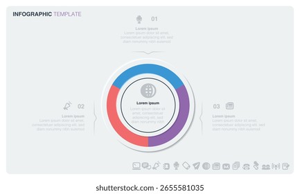 A vector infographic in a minimal style with a clean design.