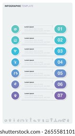 A vector infographic in a minimal style with a clean design.