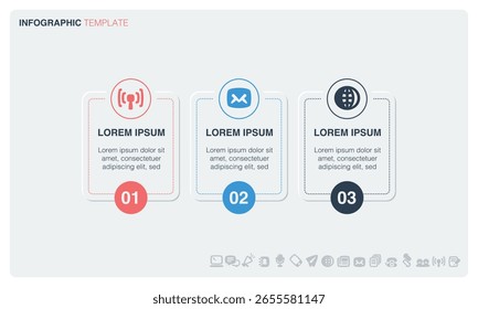 Um infográfico de vetor em um estilo mínimo com um design limpo.