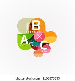 Banner de opciones de infografía vectorial, diseño de estilo de papel. Ilustración vectorial para diseño de flujo de trabajo, diagrama, opciones de número, opciones de paso, plantilla de concepto web