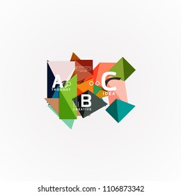 Vector infographic options banner, paper style design. Vector illustration for workflow layout, diagram, number options, step up options, web concept template