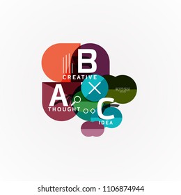 Banner de opciones de infografía vectorial, diseño de estilo de papel. Ilustración vectorial para diseño de flujo de trabajo, diagrama, opciones de número, opciones de paso, plantilla de concepto web