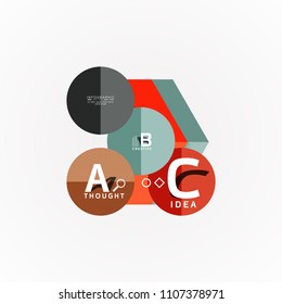 Banner de opciones de infografía vectorial, diseño de estilo de papel. Ilustración vectorial para diseño de flujo de trabajo, diagrama, opciones de número, opciones de paso, plantilla de concepto web