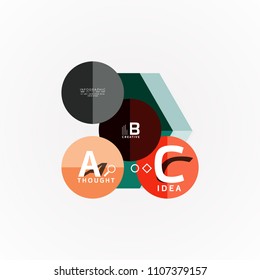 Banner de opciones de infografía vectorial, diseño de estilo de papel. Ilustración vectorial para diseño de flujo de trabajo, diagrama, opciones de número, opciones de paso, plantilla de concepto web
