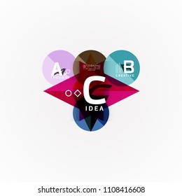 Banner de opciones de infografía vectorial, diseño de estilo de papel. Ilustración vectorial para diseño de flujo de trabajo, diagrama, opciones de número, opciones de paso, plantilla de concepto web