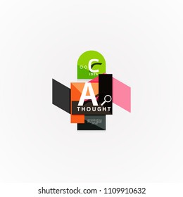 Vector infographic options banner, paper style design. Vector illustration for workflow layout, diagram, number options, step up options, web concept template