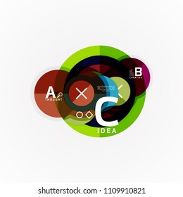 Vektorgrafik Optionen Banner, Papier Stil Design. Vektorgrafik für das Workflow-Layout, Diagramm, Zahlenoptionen, Optionen zum Aufheben, Vorlage für Webkonzepte