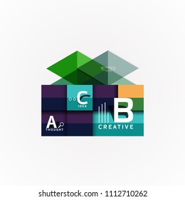 Vector infographic options banner, paper style design. Vector illustration for workflow layout, diagram, number options, step up options, web concept template