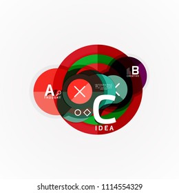 Banner de opciones de infografía vectorial, diseño de estilo de papel. Ilustración vectorial para diseño de flujo de trabajo, diagrama, opciones de número, opciones de paso, plantilla de concepto web