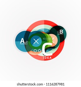 Vector infographic options banner, paper style design. Vector illustration for workflow layout, diagram, number options, step up options, web concept template