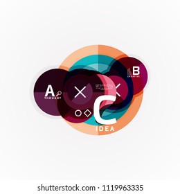 Vector infographic options banner, paper style design. Vector illustration for workflow layout, diagram, number options, step up options, web concept template