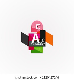 Vector infographic options banner, paper style design. Vector illustration for workflow layout, diagram, number options, step up options, web concept template