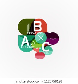 Banner de opções de infográfico de vetor, design de estilo de papel. Ilustração vetorial para layout de fluxo de trabalho, diagrama, opções de número, opções de passo acima, modelo de conceito da Web