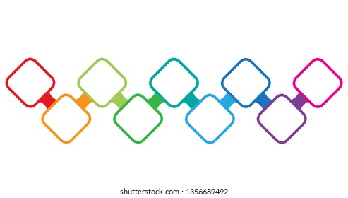 Vector Infographic squares with 9 options or steps. Infographics for business concept. Can be used for presentations, workflow layout, process diagram, flow chart, info graph.