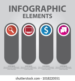 Vector infographic template 