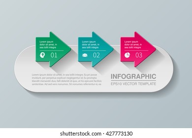 Vector infographic template