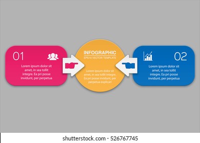 Vector infographic template