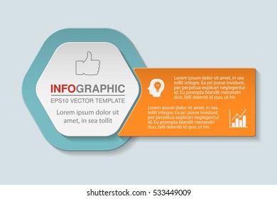 Vector infographic template