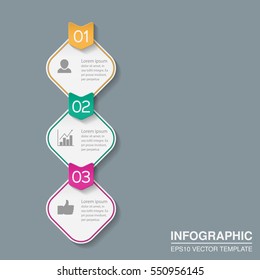 Vector infographic template