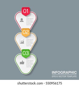 Vector infographic template