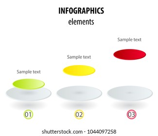Vector infographic template with 3D paper label,integrated circles. Business concept with options.For content, diagram,flowchart,steps,parts,timeline infographics, workflow layout, chart.Isolated