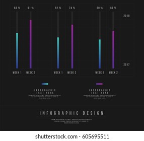 Vector infographic template. Business concept for content, diagram, flowchart, steps, parts, timeline infographics, workflow layout, chart