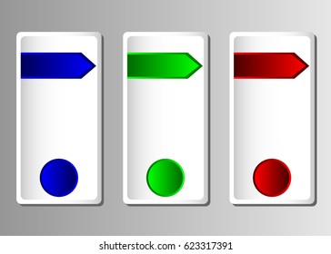 Vector infographic template. Business concept with options.