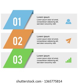 Vector infographic template for business, presentation, and marketing with many color option