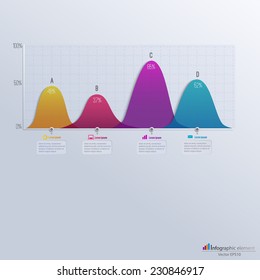 Vector infographic template. Can be used for work flow layout, diagram, timeline, business step options.