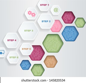 Vector Infographic Template Design